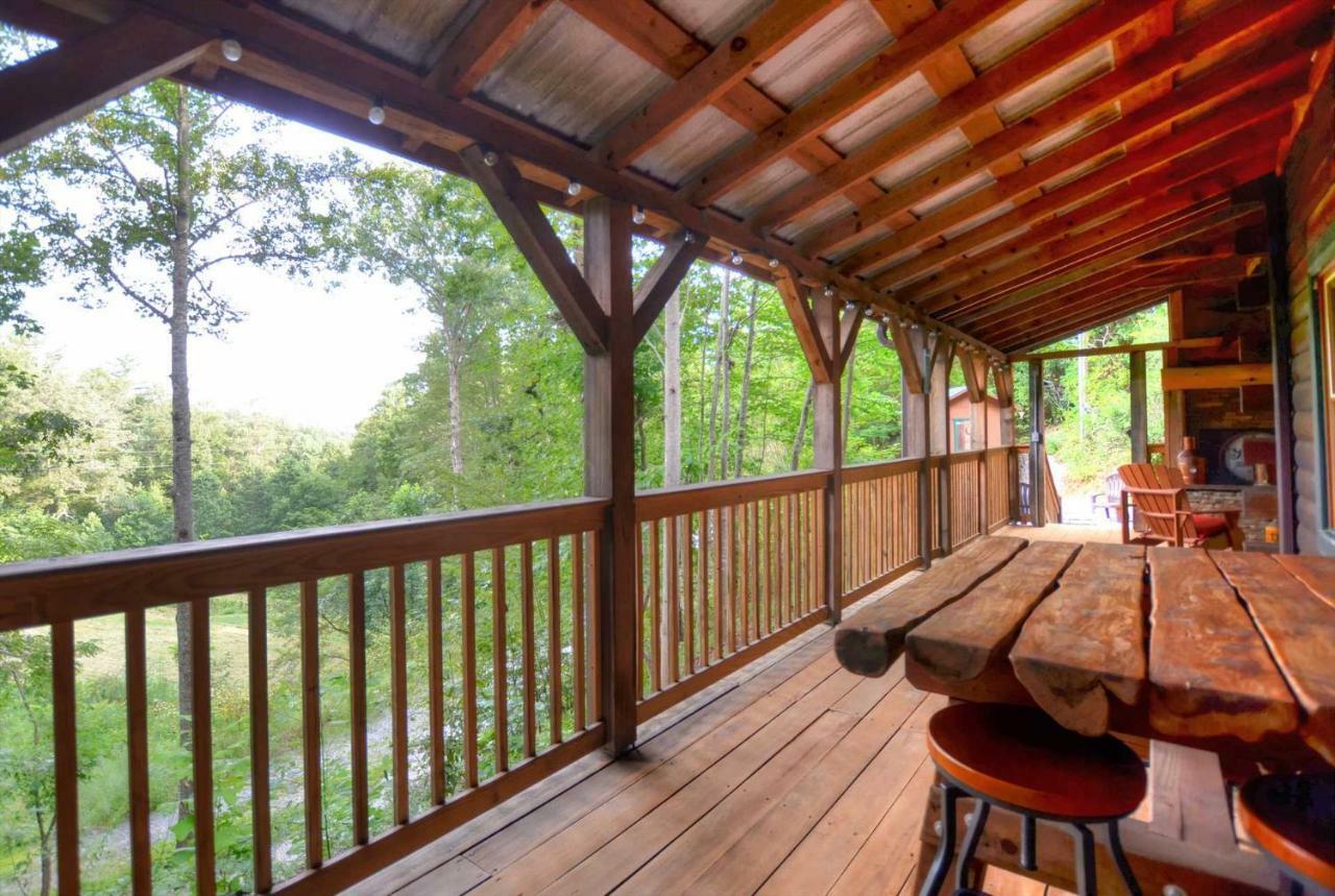 Moonshiner'S Hideaway Cabin Bryson City Exterior foto